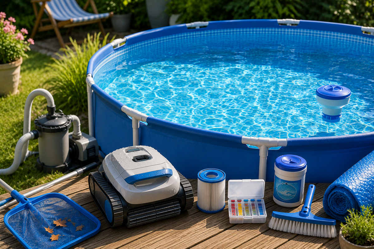 Cómo limpiar una piscina de plástico o desmontable: guía completa sin complicaciones