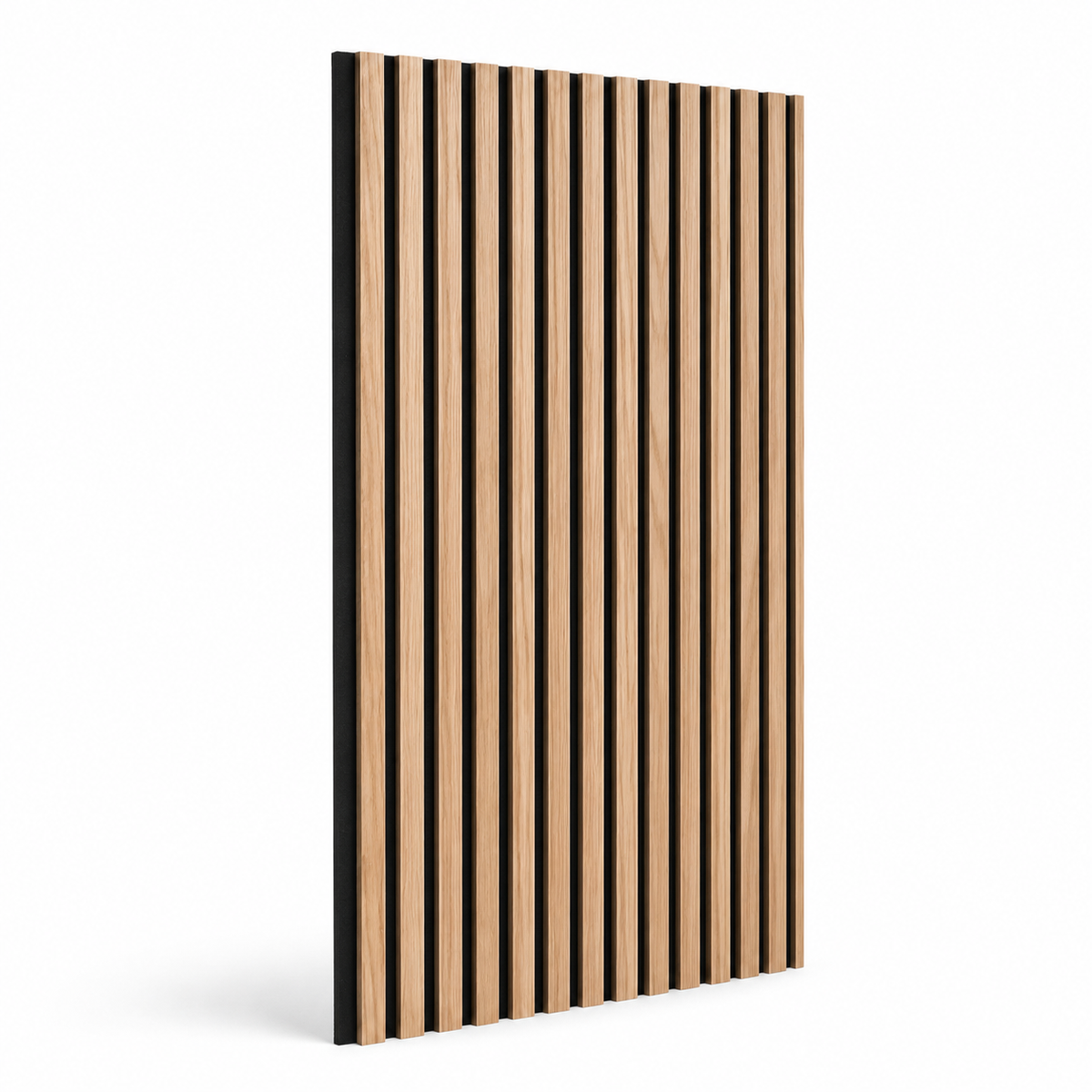 Panel Acústico MDF Efecto Madera Con Fieltro 240x60 Cm