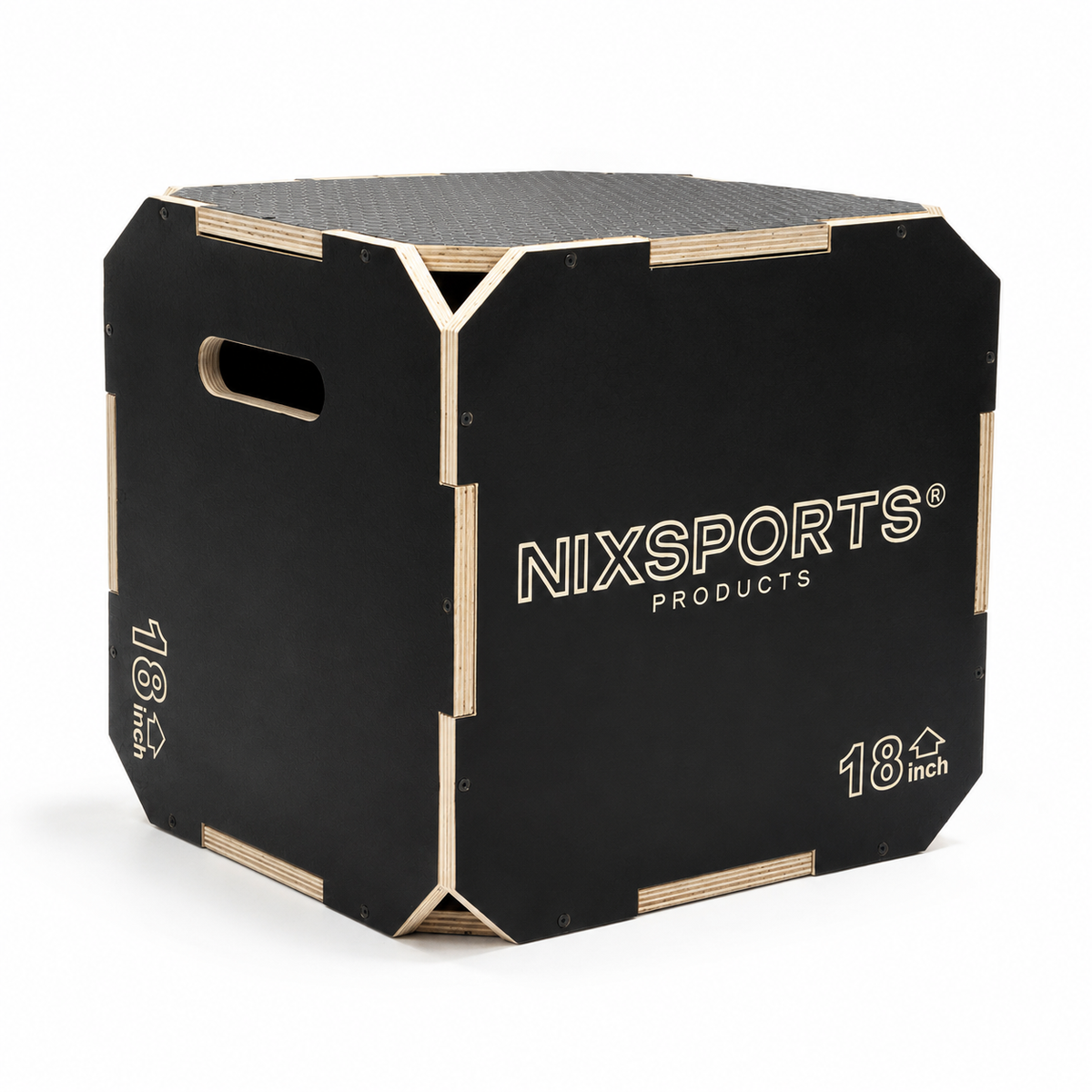 Cajón Pliométrico Antideslizante 16/18 Pulgadas