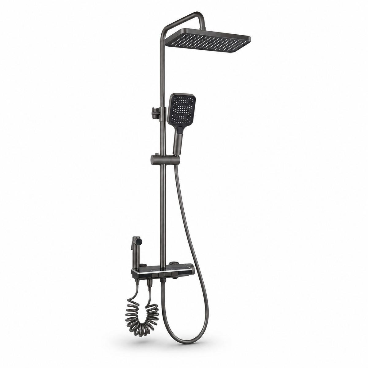 Columna De Ducha Termostática Con Rociador Superior