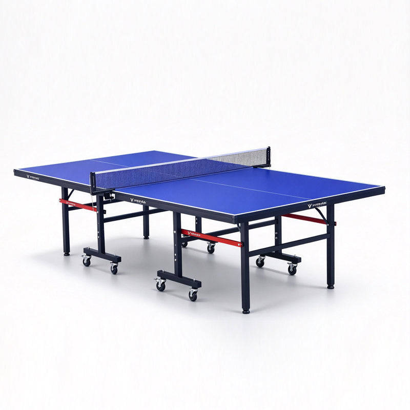 Compacte opvouwbare pingpongtafel met net