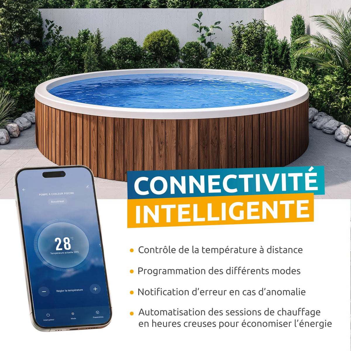 Poolex - Bomba de calor Nano FI para piscina