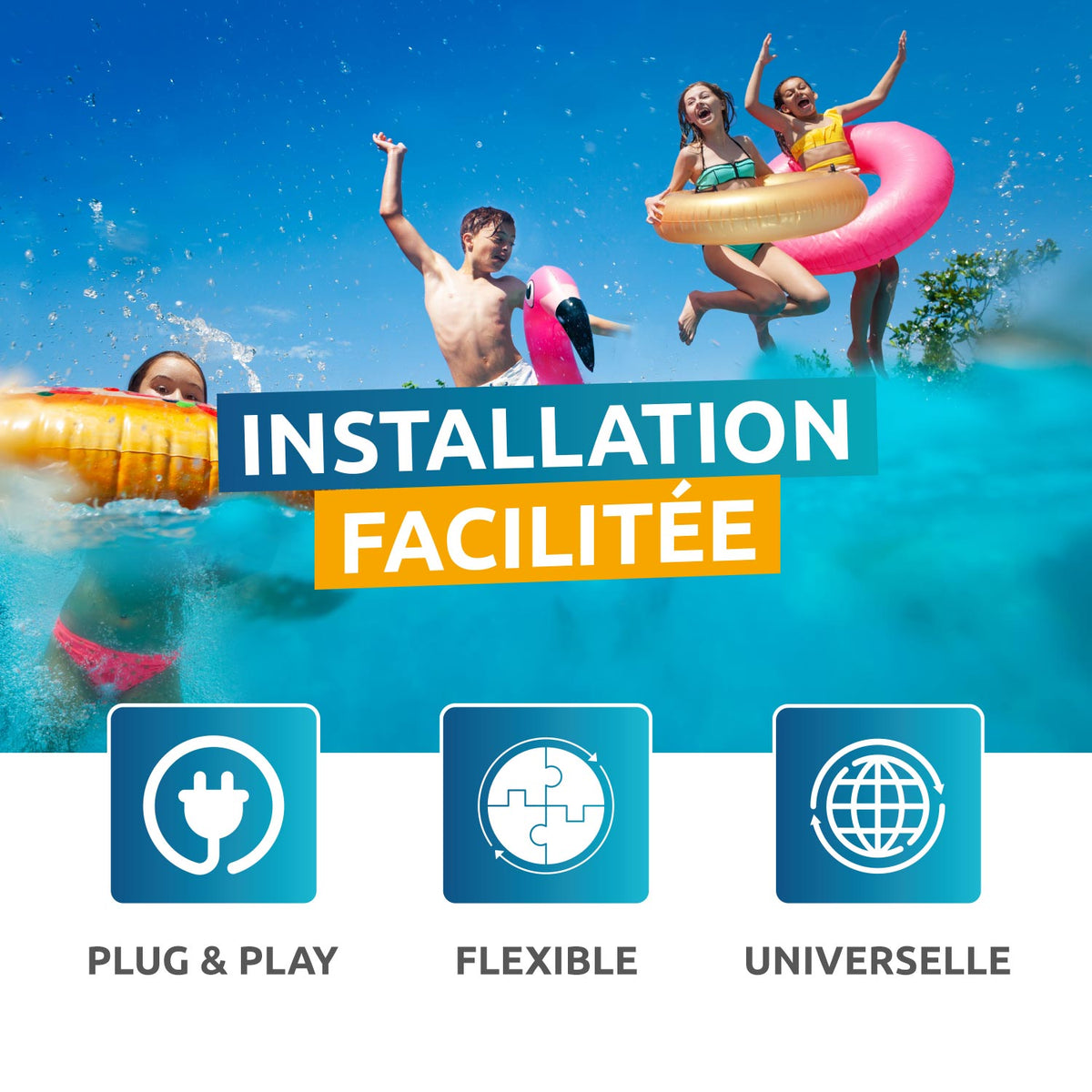 Poolex - Bomba de calor Nano FI para piscina