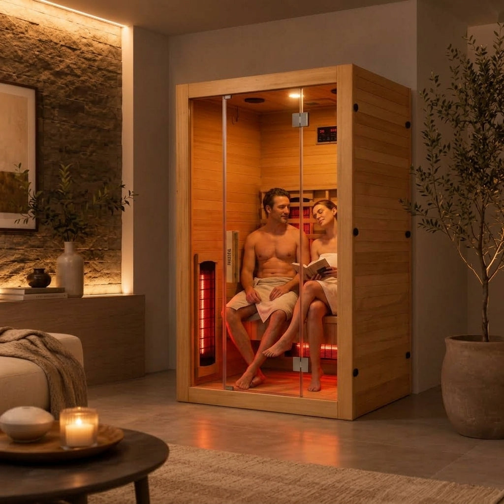 Infrarotsauna für zu Hause für 2 Personen