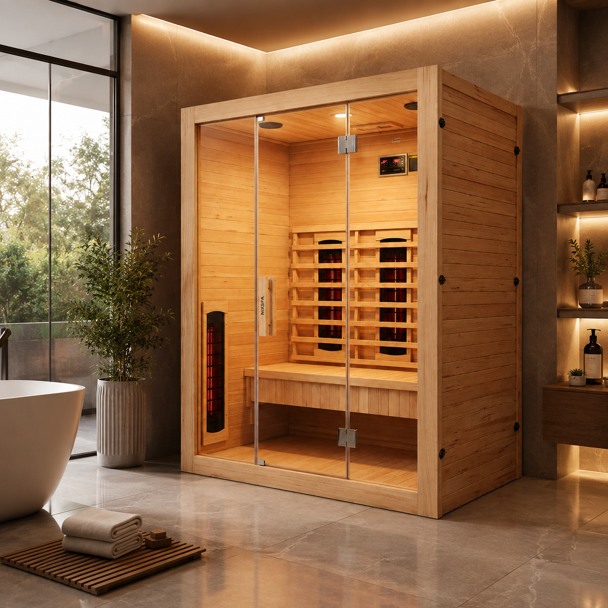 Sauna a infrarossi per casa per 3 persone