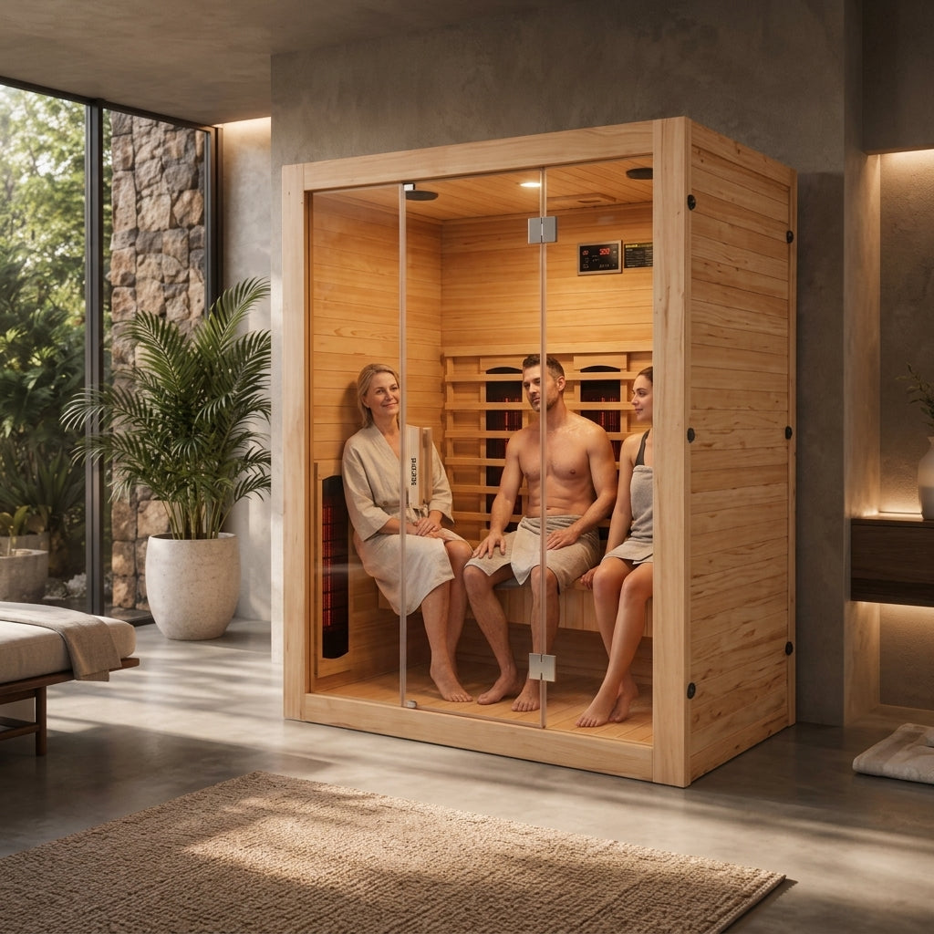 Sauna a infrarossi per casa per 3 persone