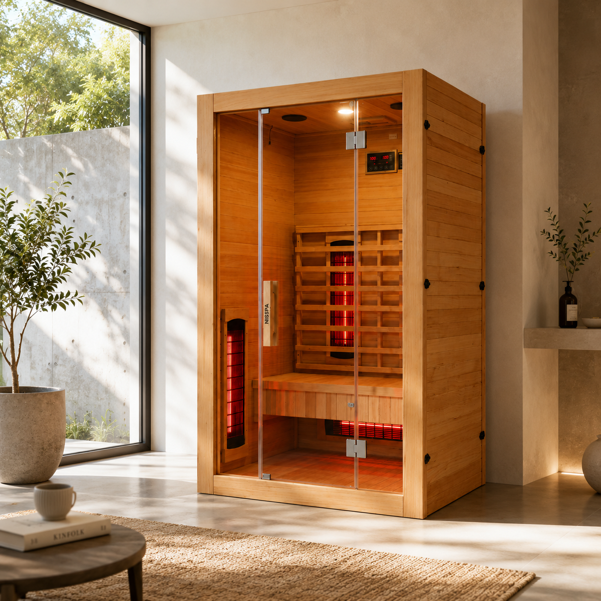 Infrarotsauna für zu Hause für 2 Personen
