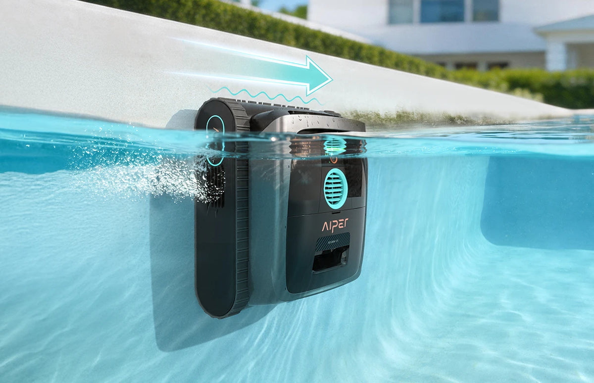 Limpieza horizontal de la línea de flotación JetAssist™