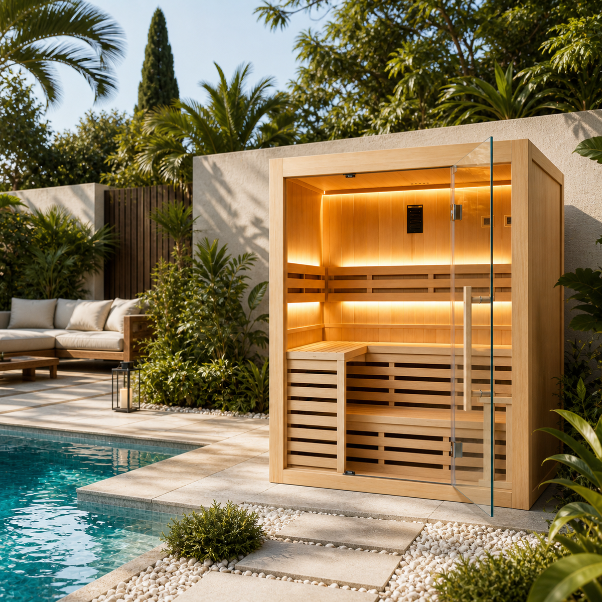 Sauna Finlandesa para casa 4 plazas
