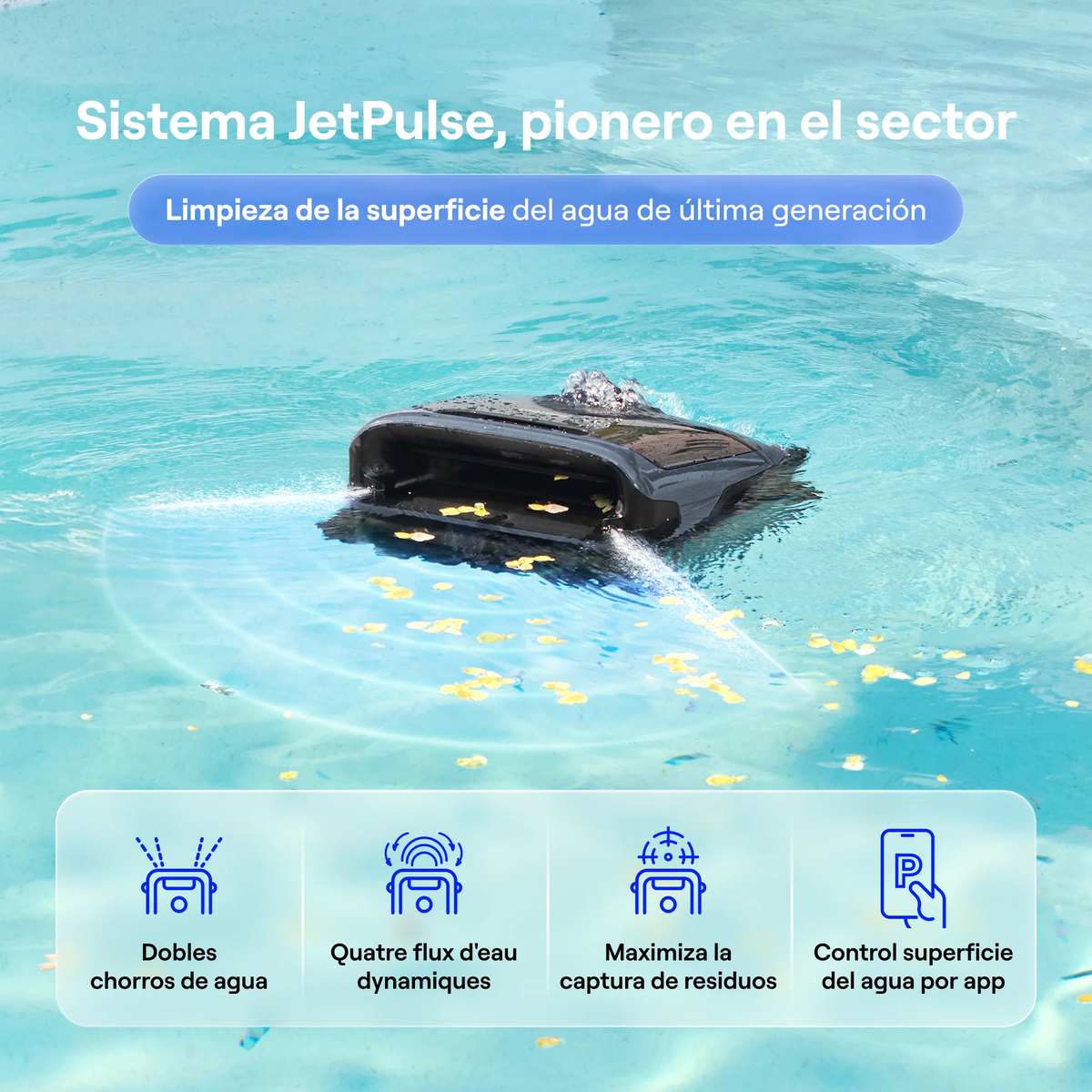 Beatbot Sora P7 Robô limpa-fundos sem fio para piscina
