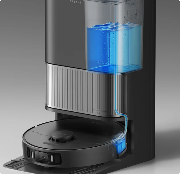 Flujo de agua continuo para fregar sin interrupciones
