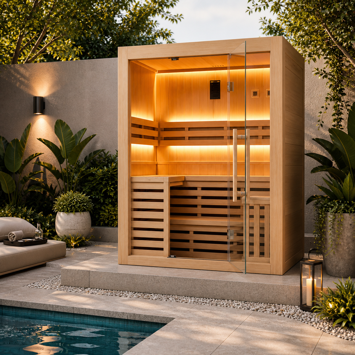Sauna Finlandesa para casa 4 plazas