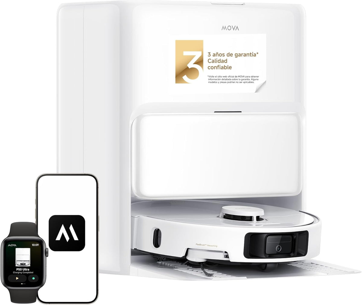 Mova – P50 Ultra robot aspirador