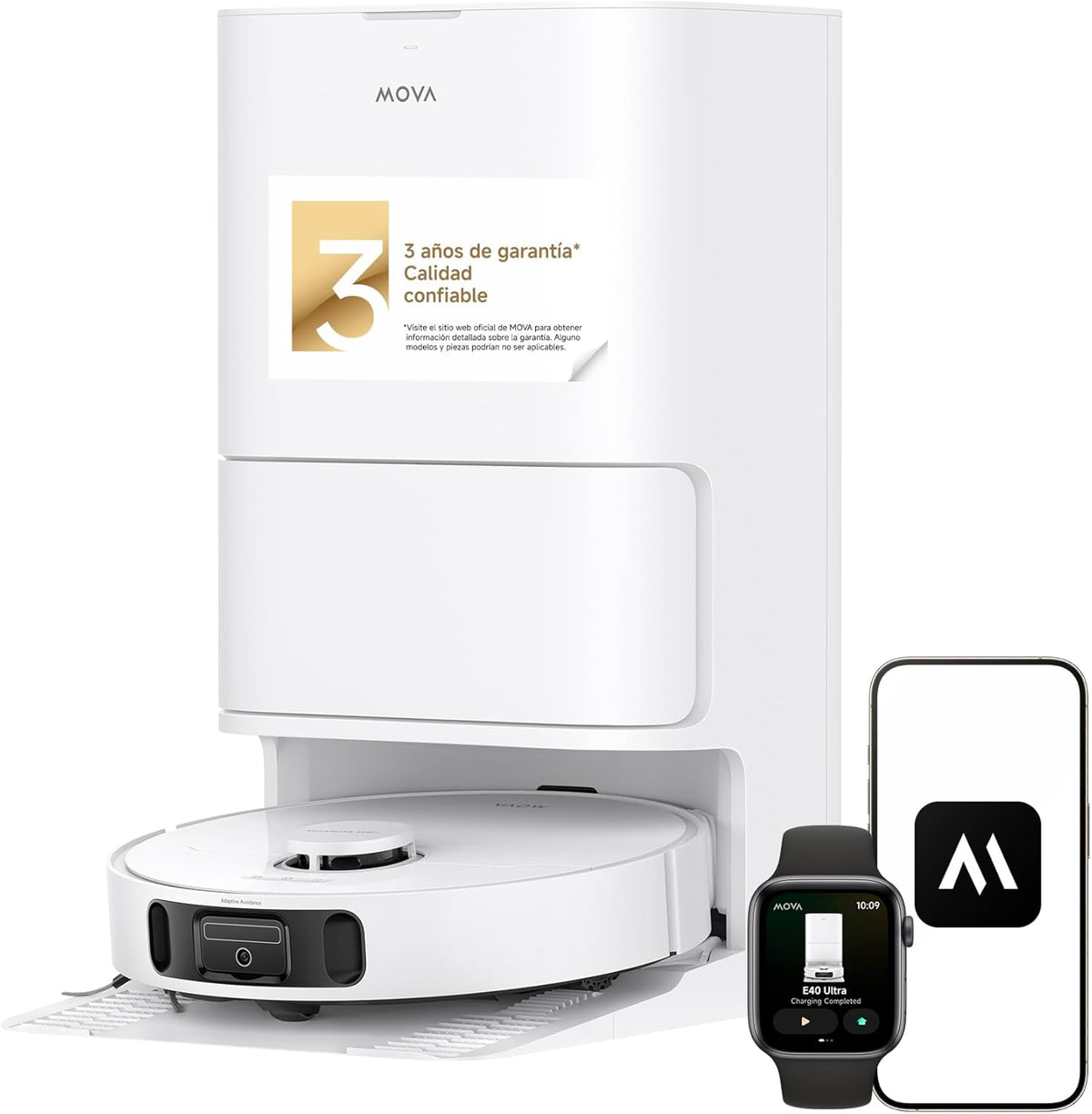 Mova – E40 Ultra robot aspirador