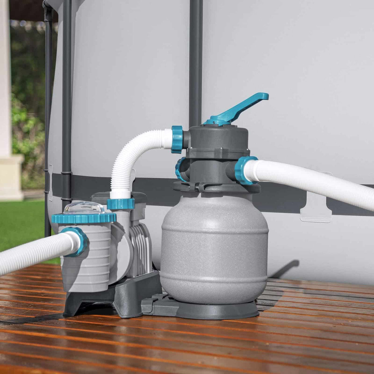 Bestway – Filtre à sable Flowclear 6.056 L/h pour piscines hors sol