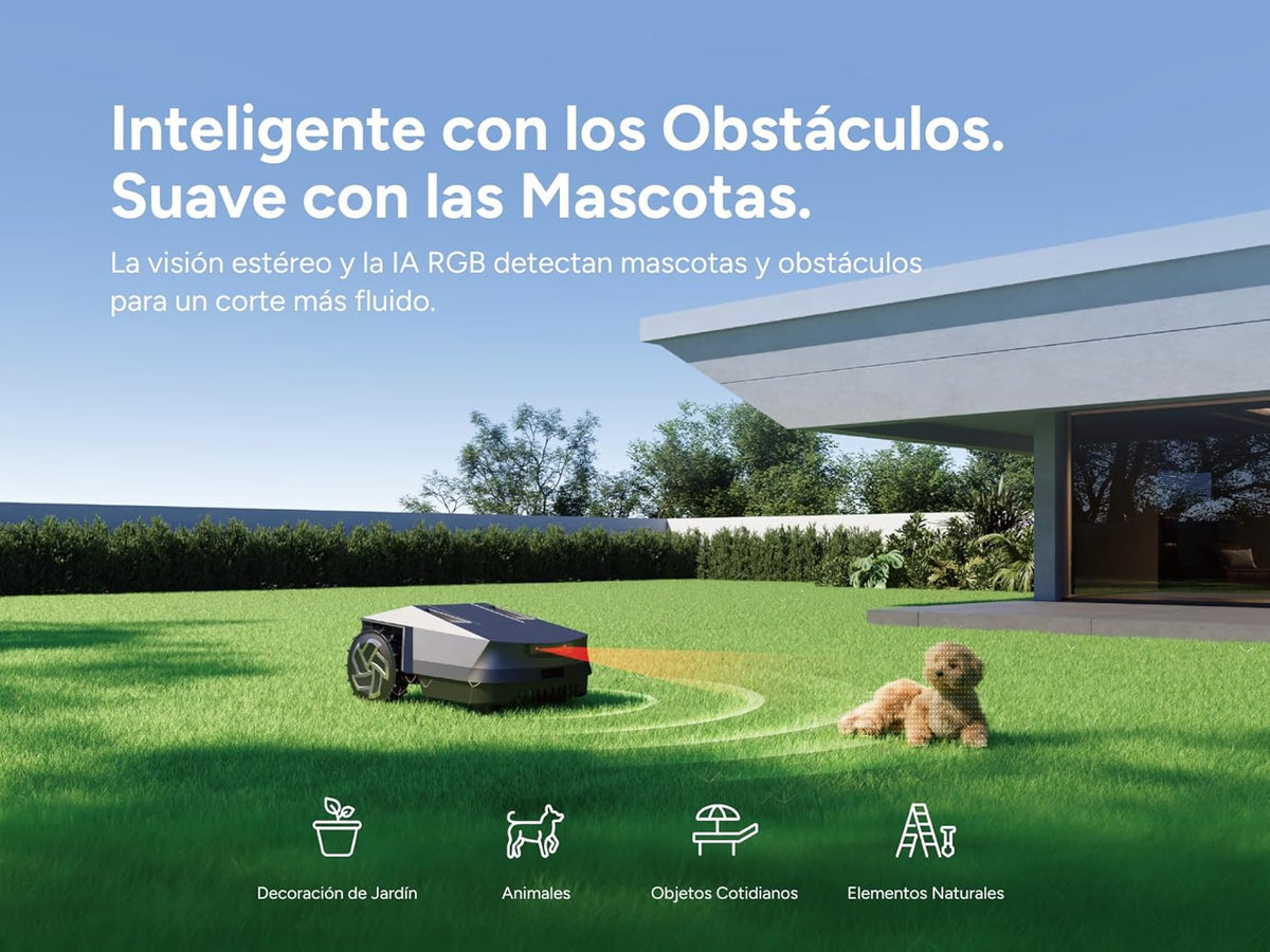 iGarden Z4 Robot Tagliaerba Intelligente Senza Fili Inver X Serie Z — RTK + IA, fino a 1500 m²