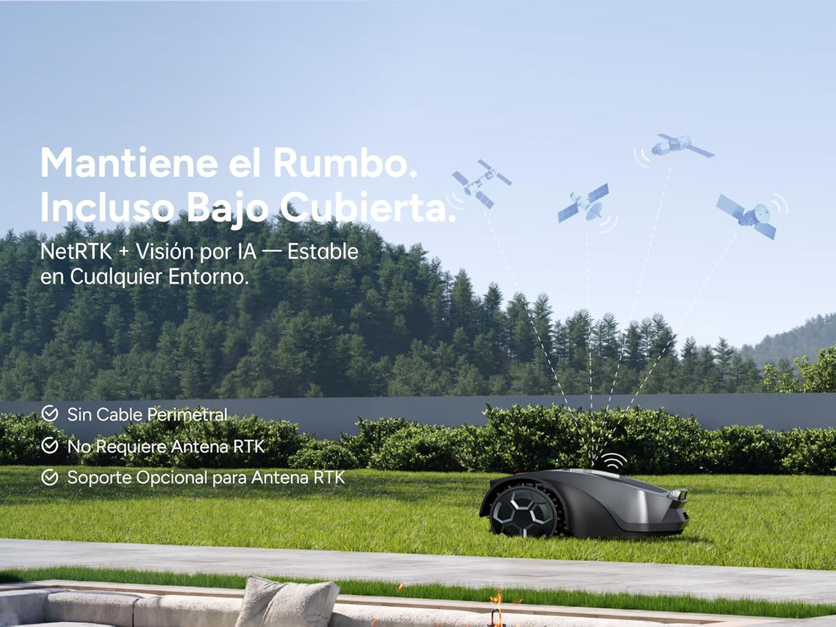 iGarden Z4 Robot Tagliaerba Intelligente Senza Fili Inver X Serie Z — RTK + IA, fino a 1500 m²