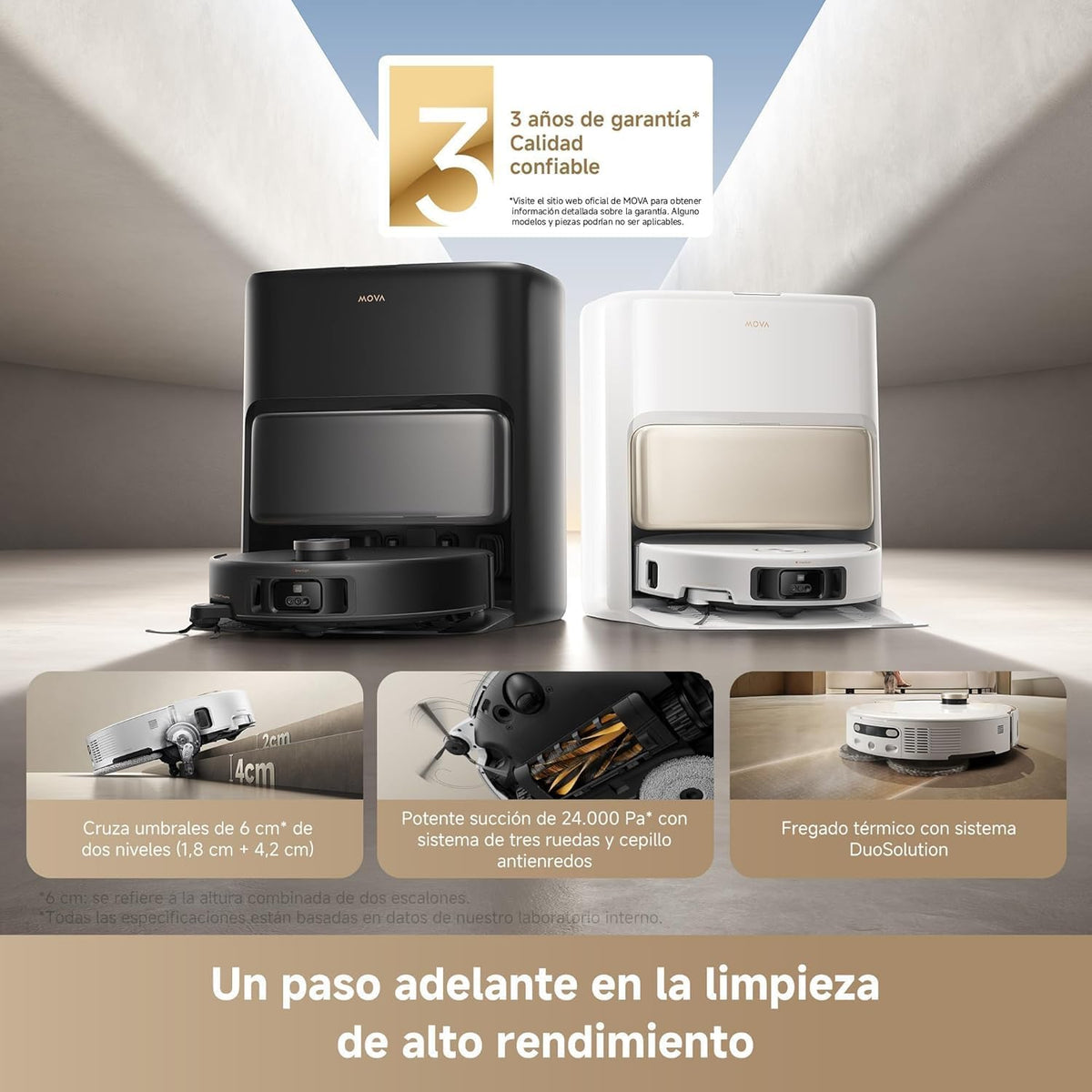 Mova V50 Ultra Complete – Robot aspirador