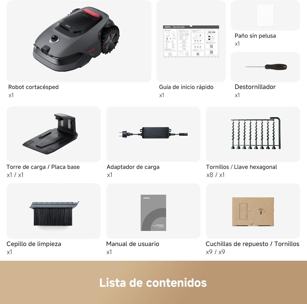 Mova – LiDAX Ultra 1200 robot cortacésped sin cable perimetral