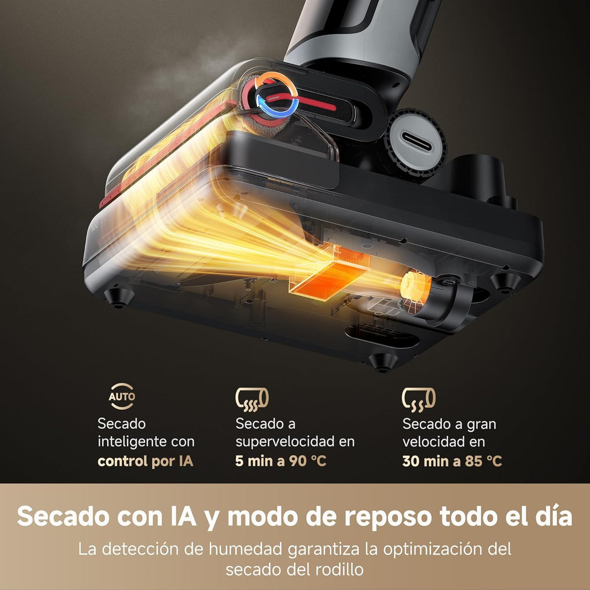 Dreame – H15 Pro Heat aspirador en seco y húmedo