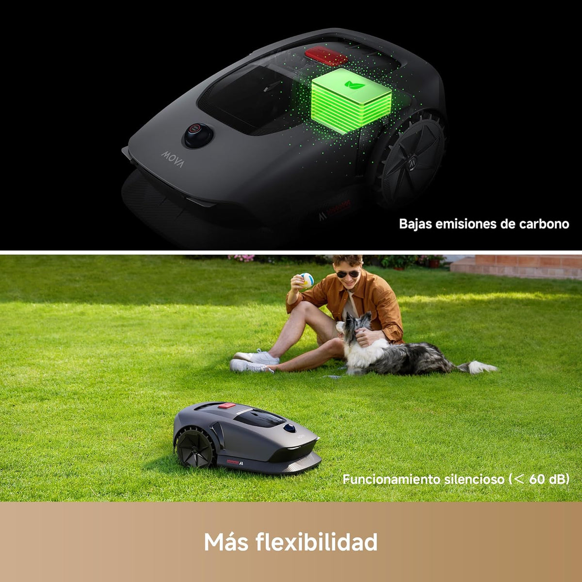 Mova – 600 Plus robot cortacésped sin cable perimetral