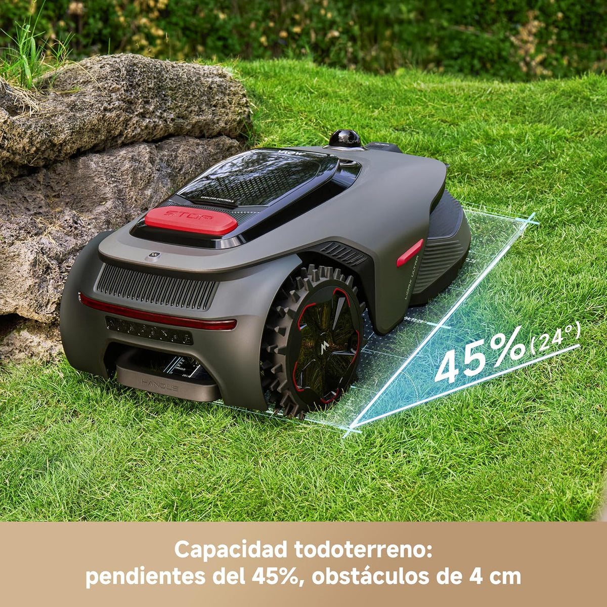 Mova – LiDAX Ultra 1200 robot cortacésped sin cable perimetral