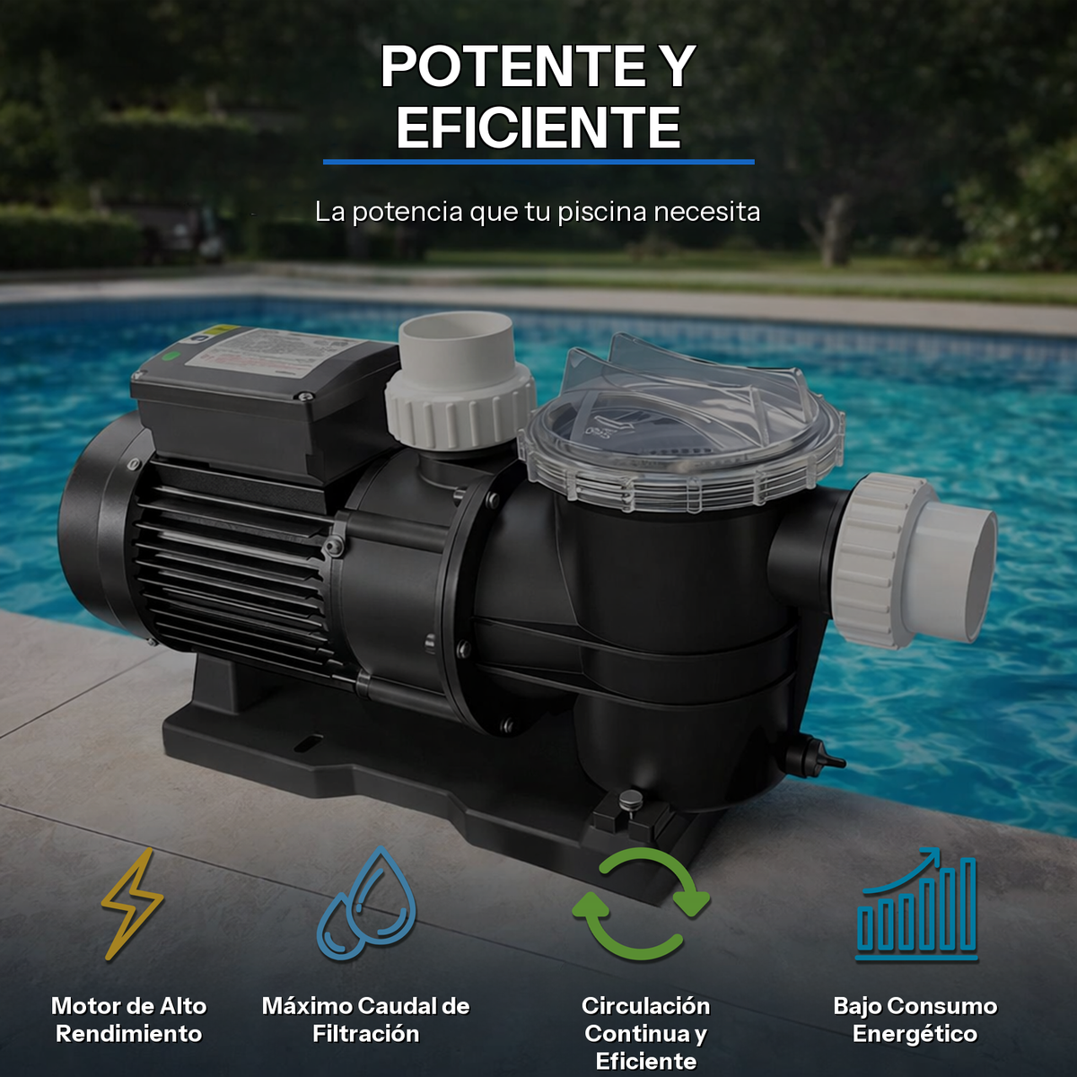 Nix Pool - Bomba de piscina X