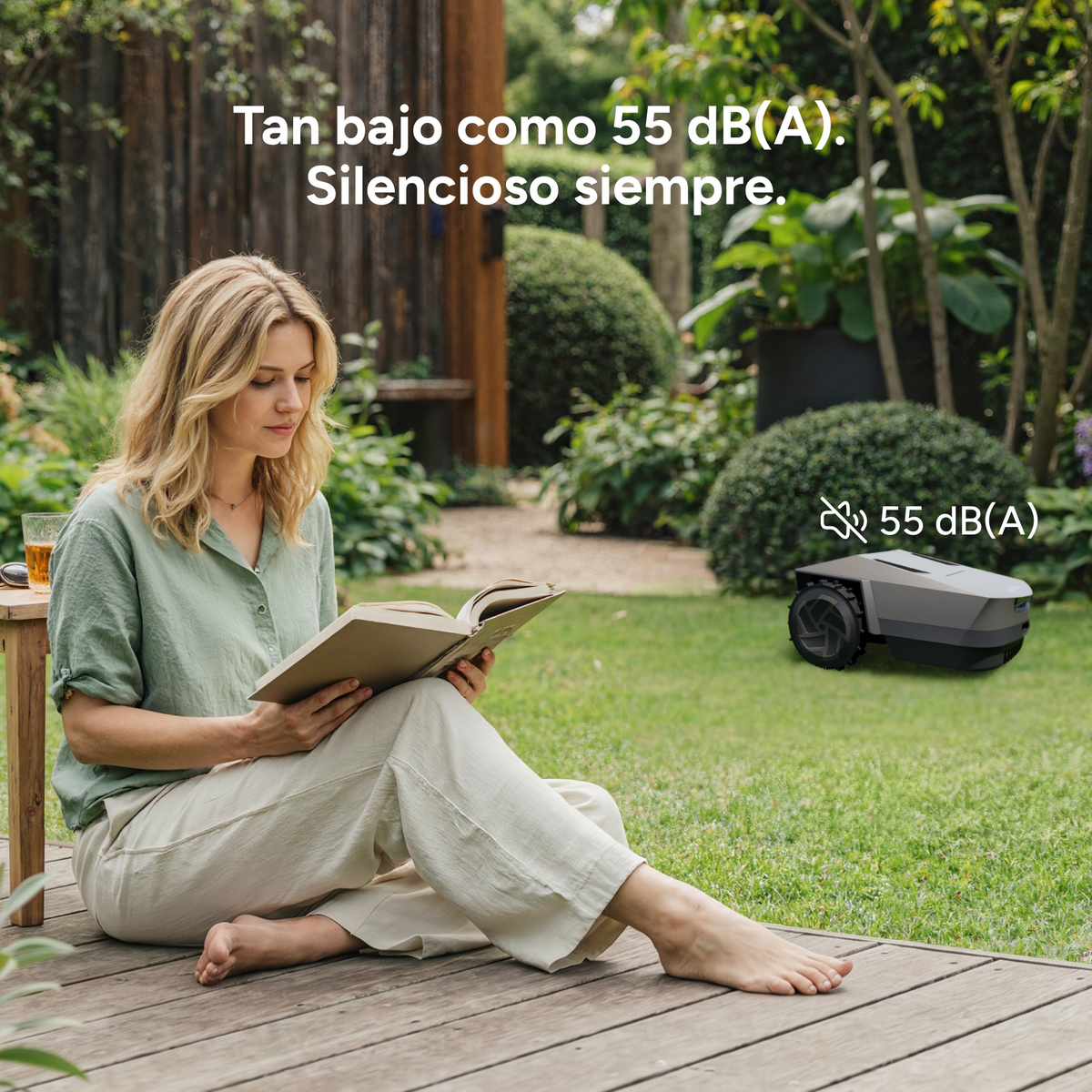 iGarden Z4 Robot Tagliaerba Intelligente Senza Fili Inver X Serie Z — RTK + IA, fino a 1500 m²