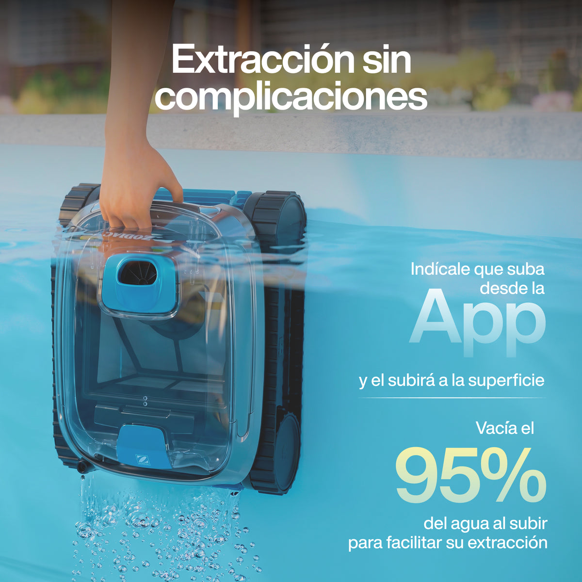 Zodiac CNX 50 iQ - Aspirador de piscina com cabo