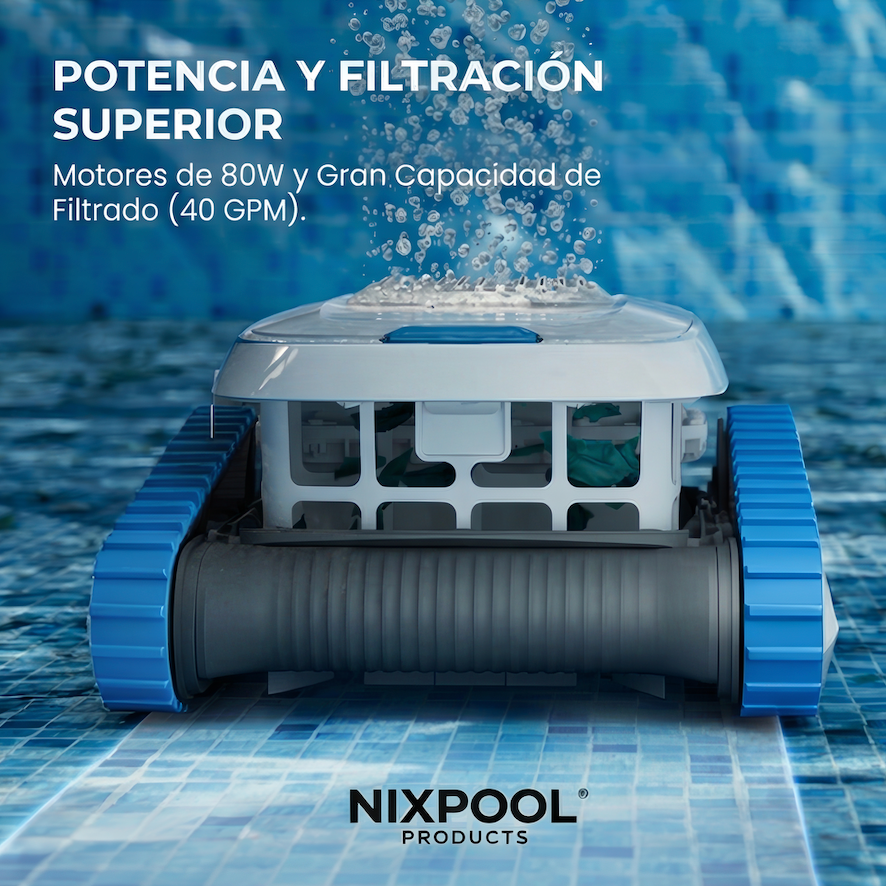 Nix Pool - Akku-Poolroboter ohne Kabel QD40