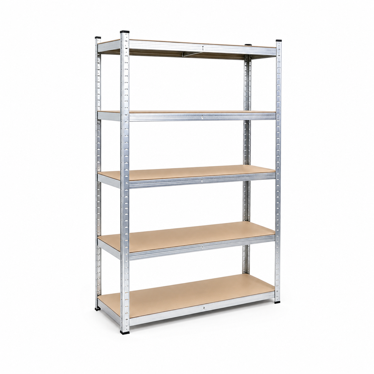 Estantería Metálica Galvanizada 180x90x40 cm 5 Baldas Reforzadas
