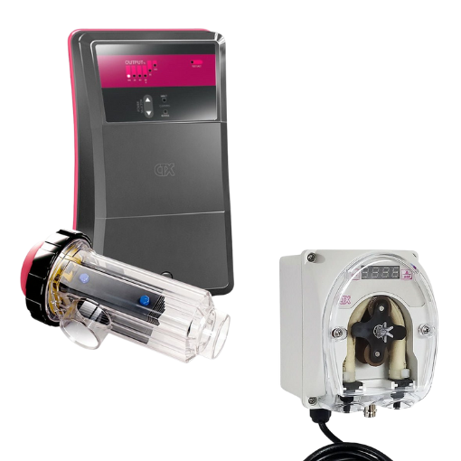 CTX Pack - Go Salt CTX-zoutchlorinator + CTX E-Series-peristaltische pomp