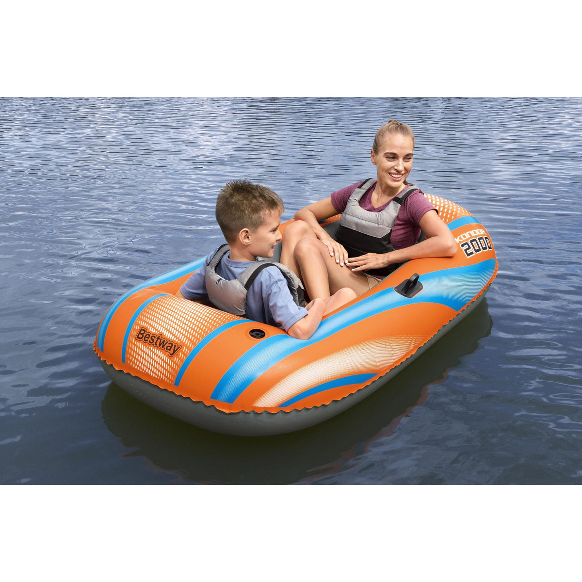 Bestway – Barca hinchable Kondor 2000 Raft  (185 × 97 cm)