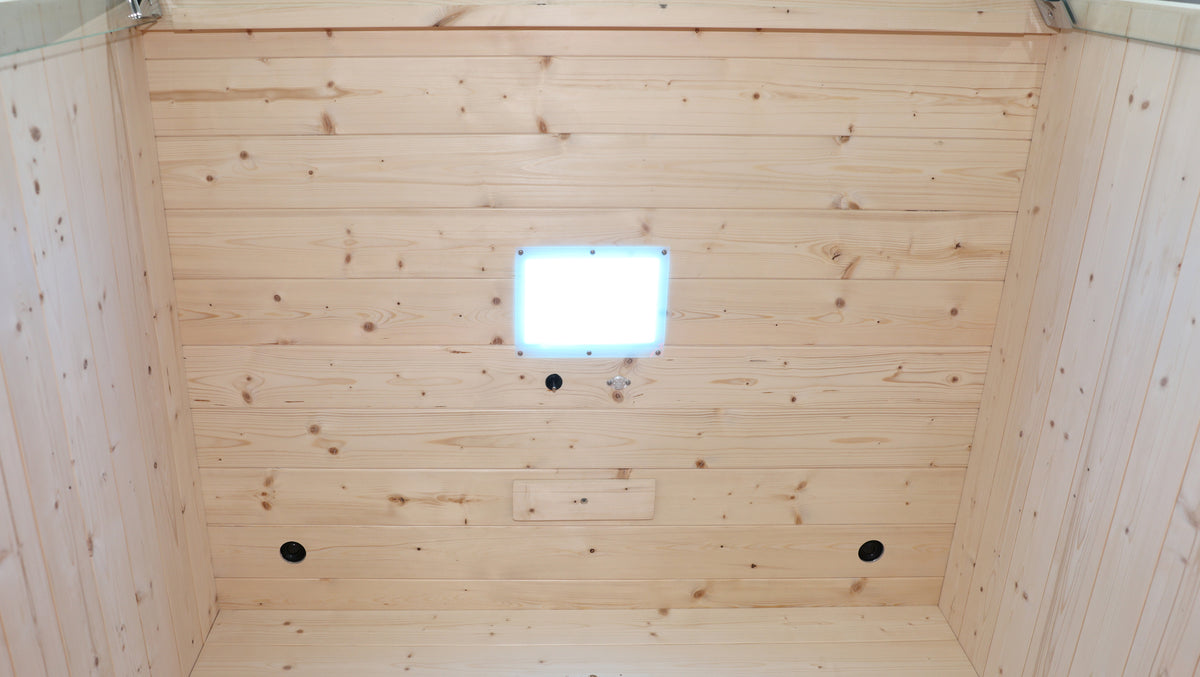 Sauna de Infrarrojos para Casa 2 Personas 120 × 90 cm