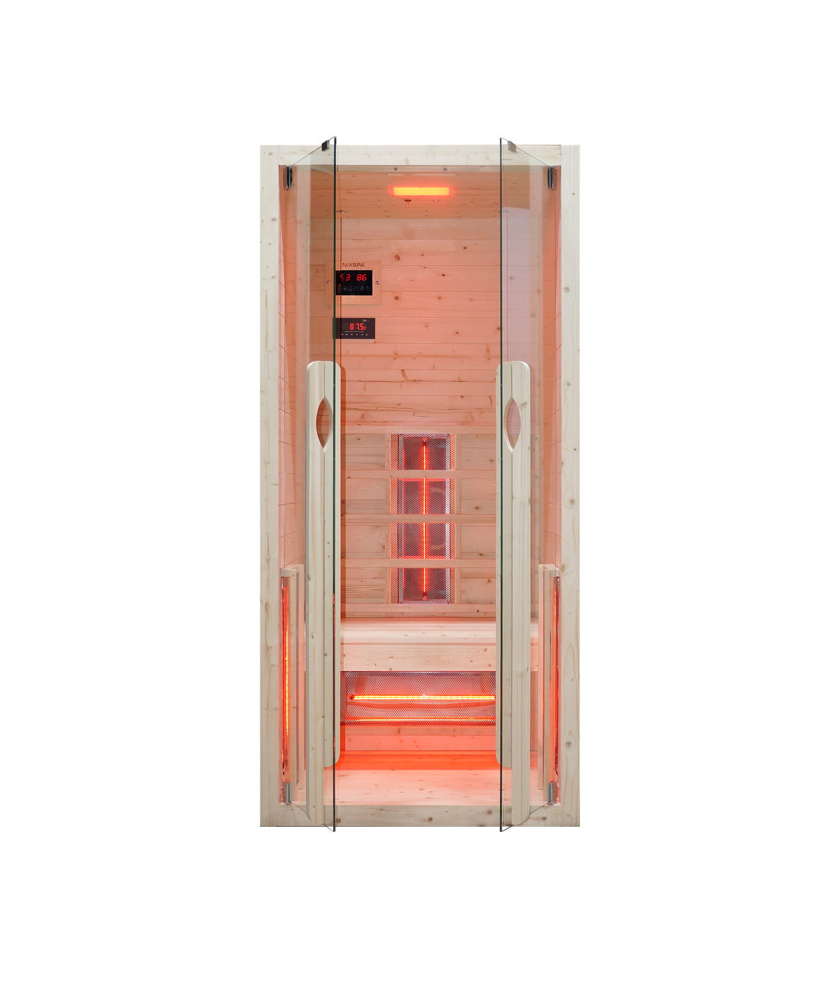 Sauna de Infrarrojos para Casa 1 Persona 90 × 90 cm