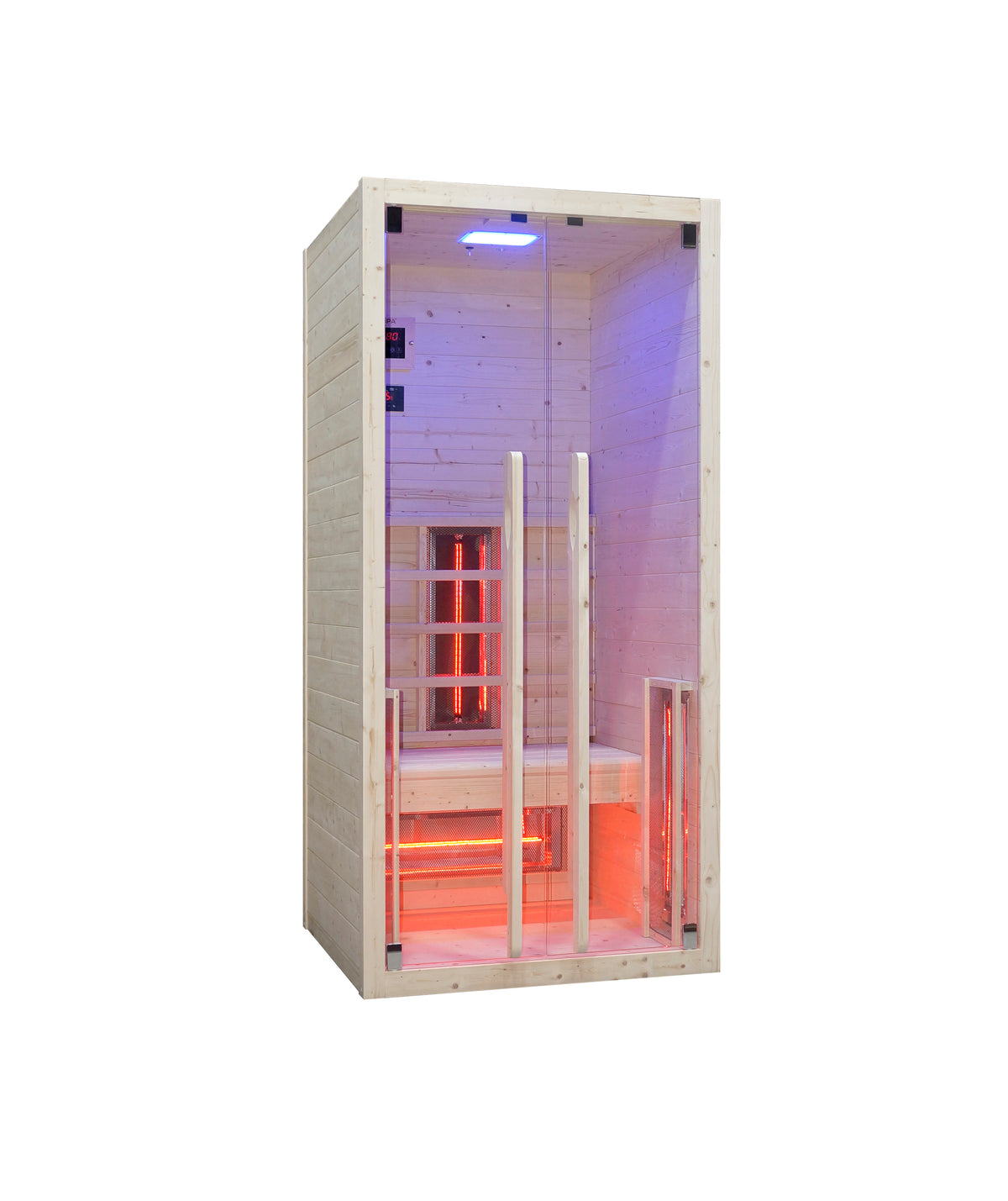 Sauna de Infrarrojos para Casa 1 Persona 90 × 90 cm