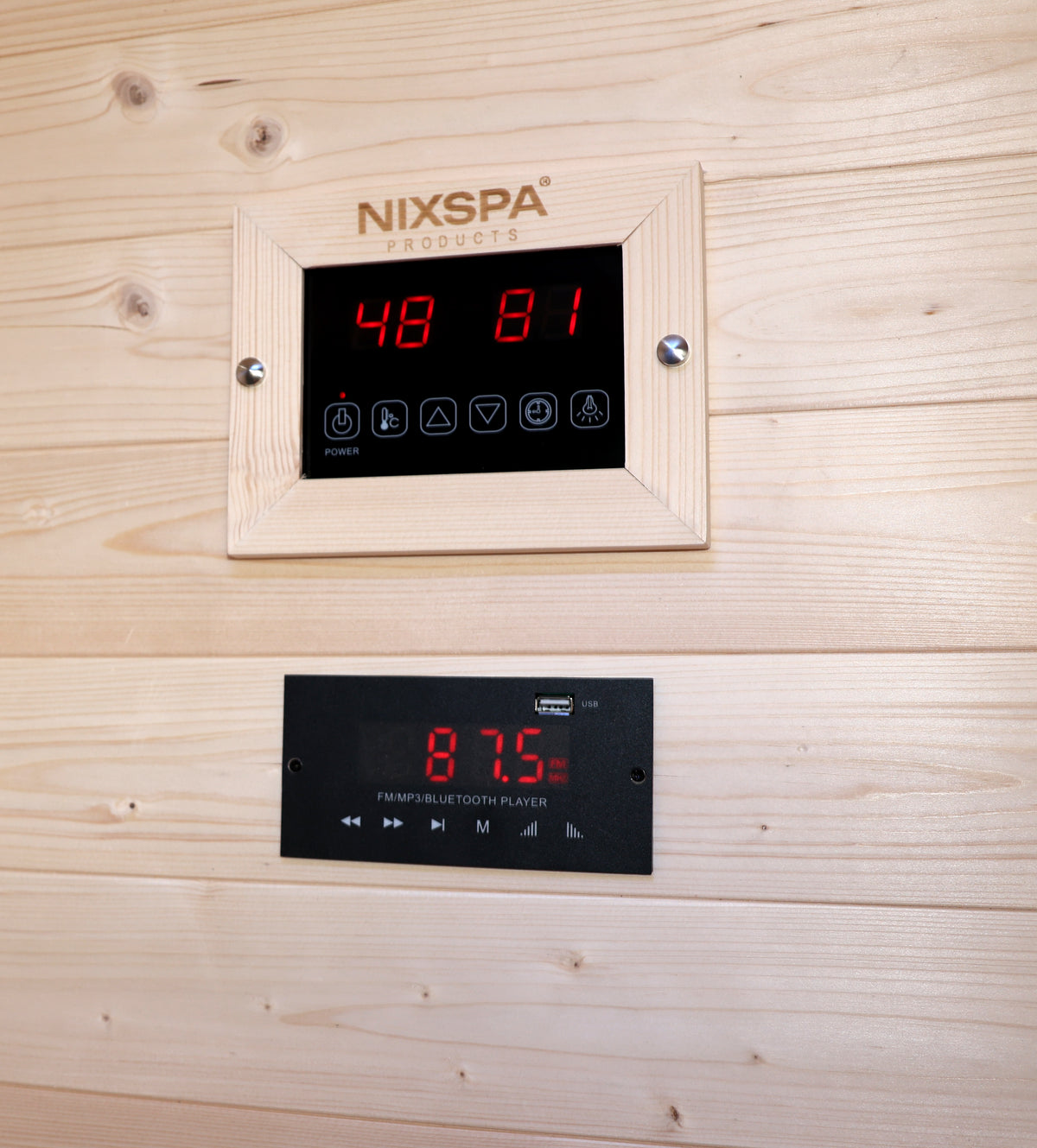 Sauna de Infrarrojos para Casa 1 Persona 90 × 90 cm