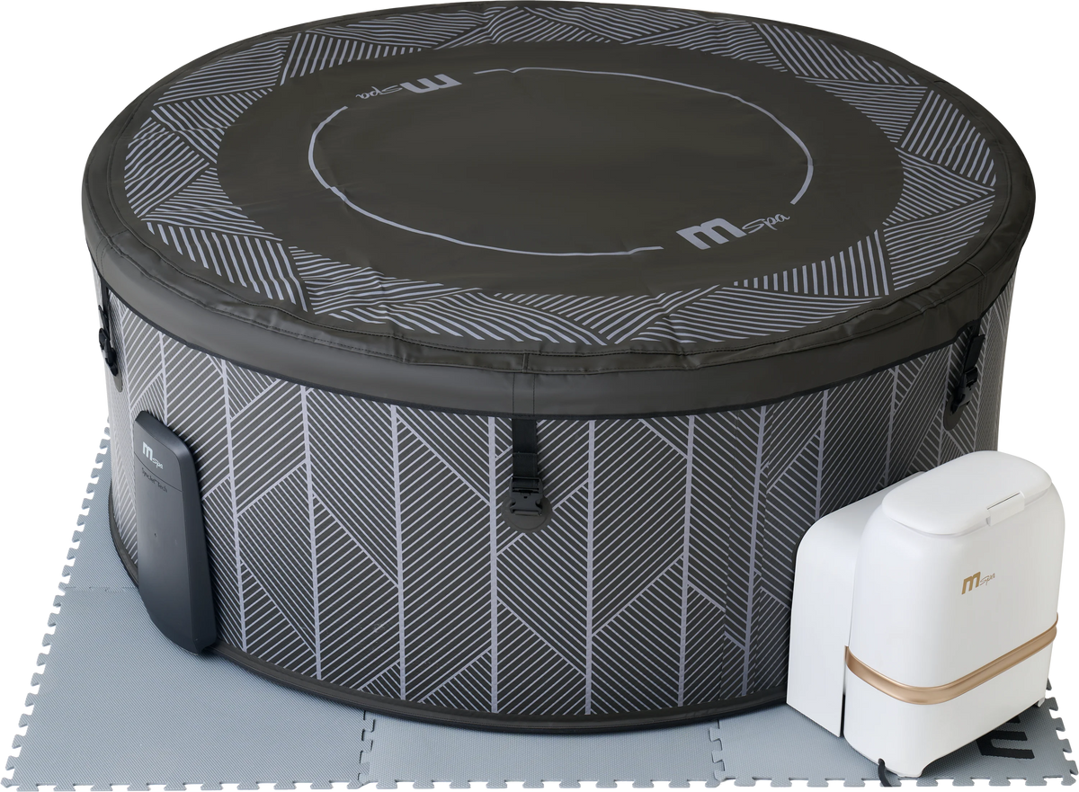 MSpa - Spa Semirrígido Redondo Mono Nox Eco 6 Personas