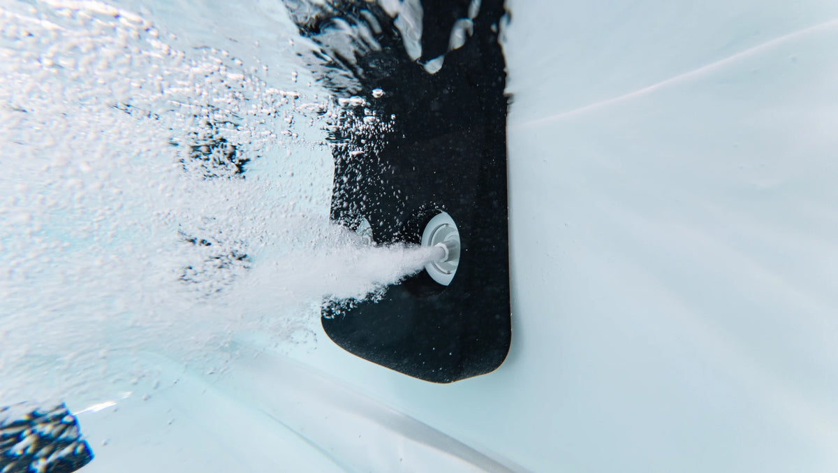 Hydromassage met jets