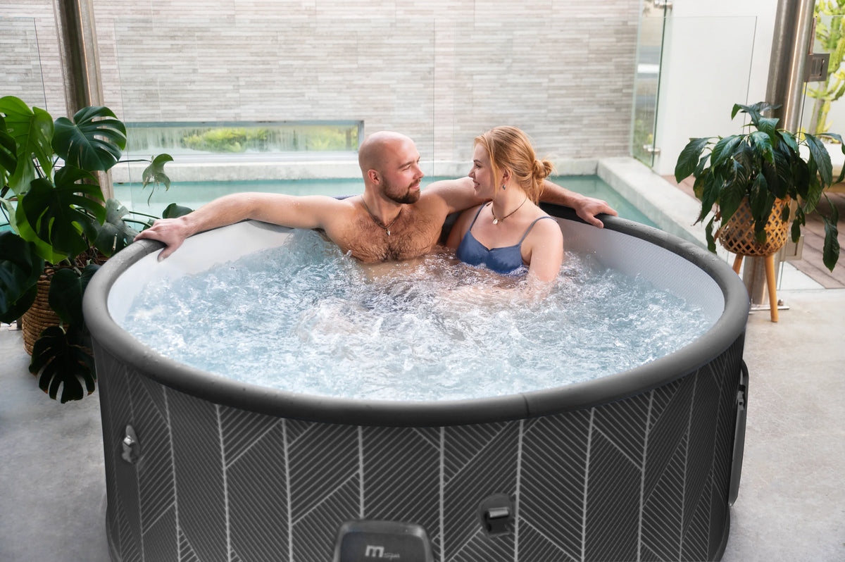 MSpa - Spa Semirrígido Redondo Mono Nox Eco 6 Personas