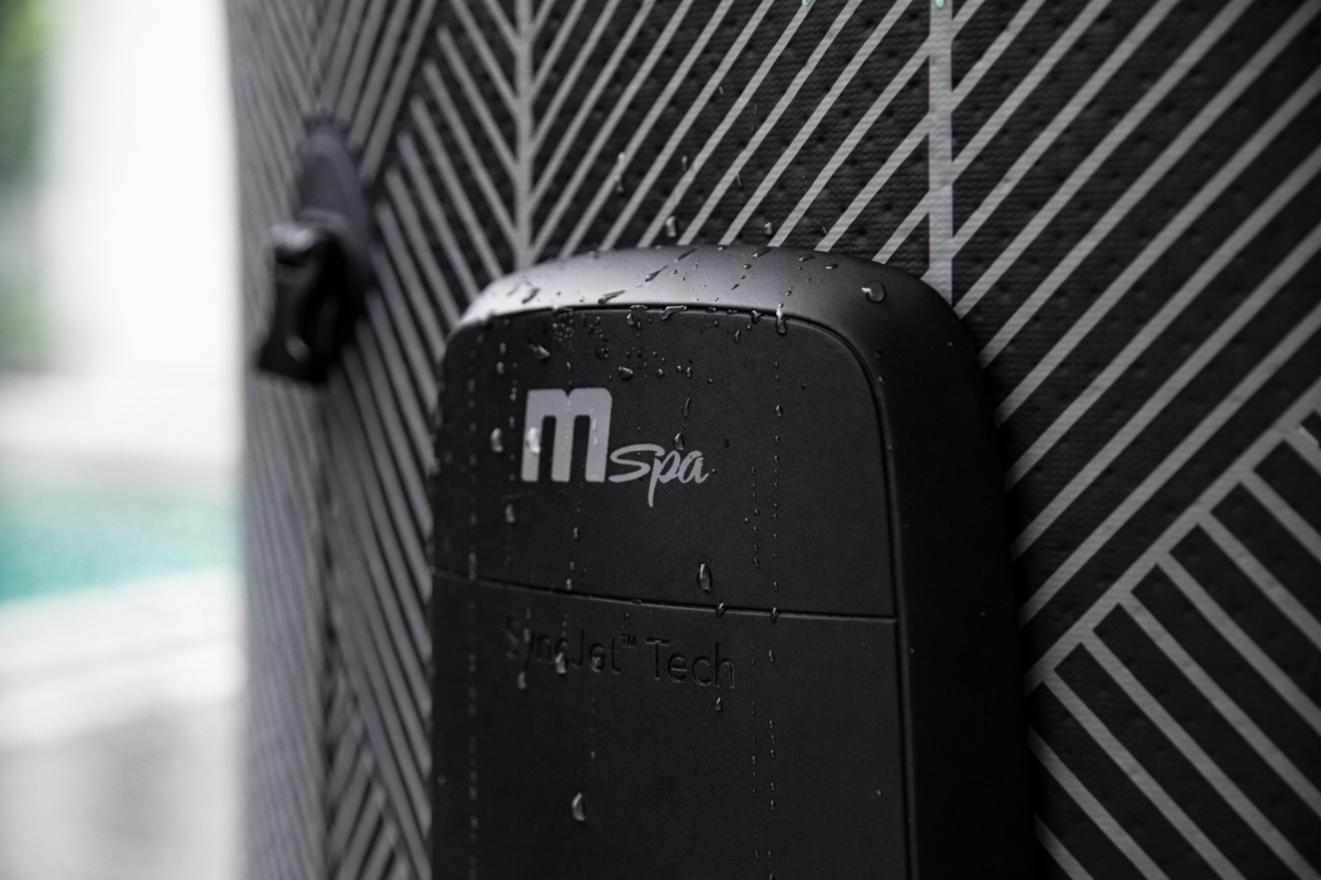 MSpa - Spa Semirrígido Redondo Mono Nox Eco 6 Personas