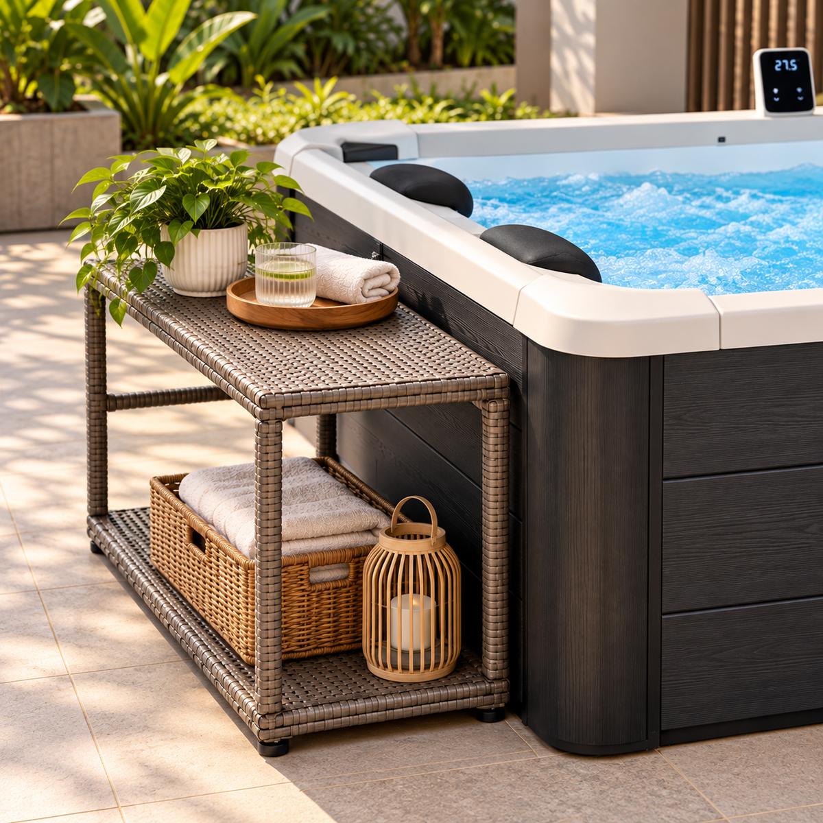 MSpa - Module de rangement ouvert B0303097 pour spa