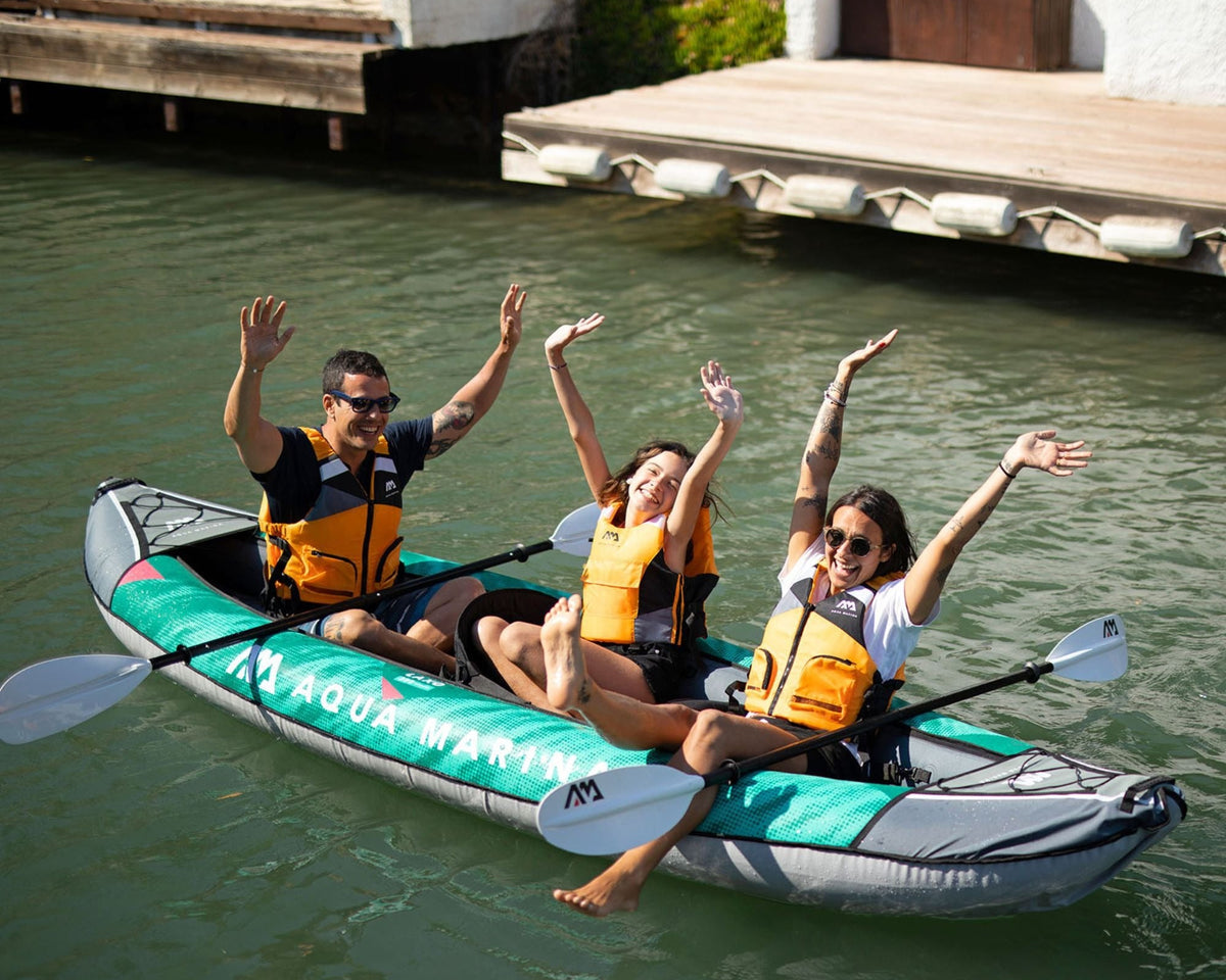 Aqua Marina - Remo de kayak de aluminio KP-1