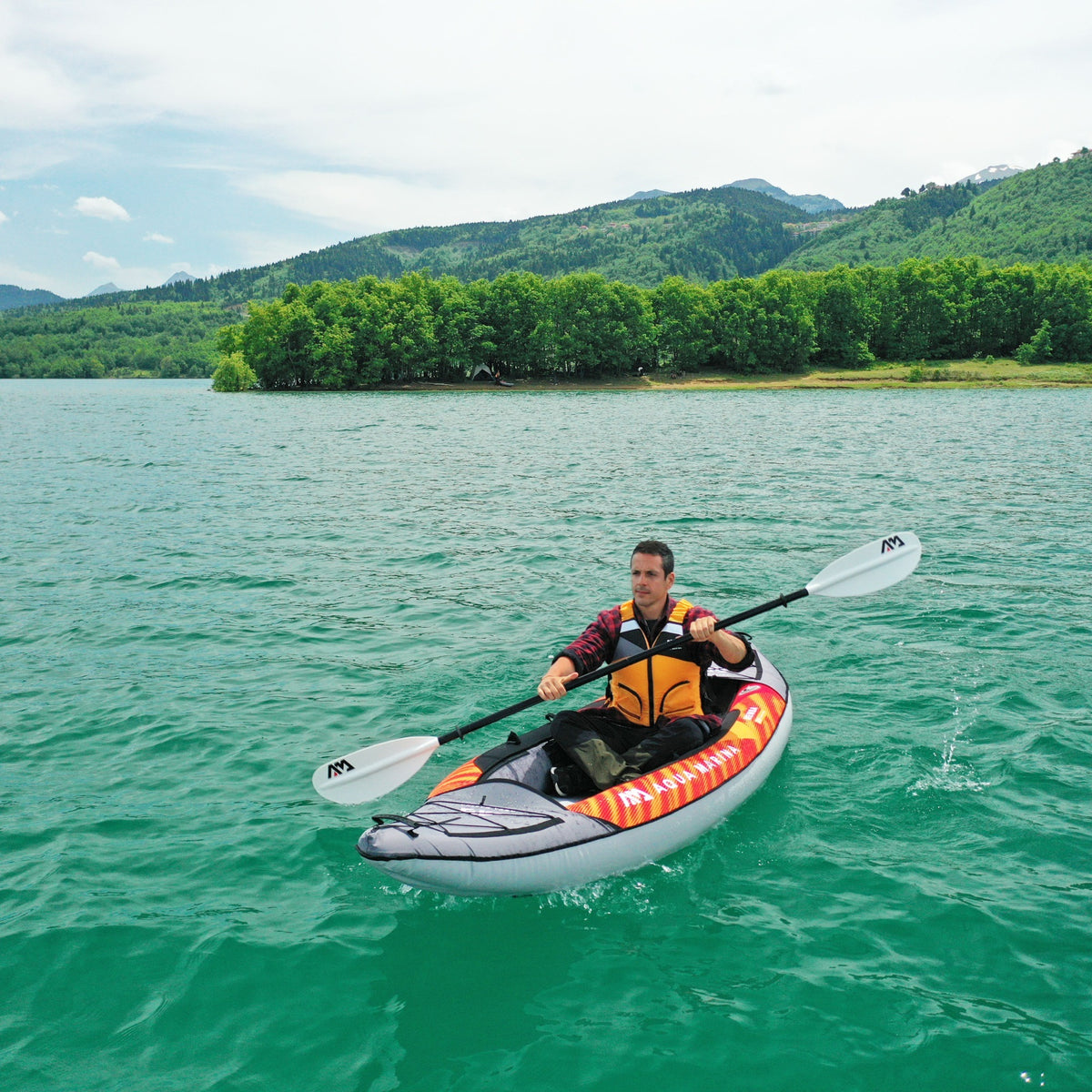 Aqua Marina - Remo de kayak de aluminio KP-1