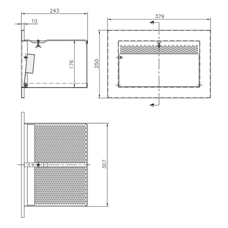 AstralPool - Cesto para skimmer A - 400 - BricoandPool