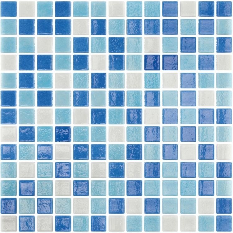 AstralPool - Gresite Mix Azules 2,5 x 2,5 cm - BricoandPool