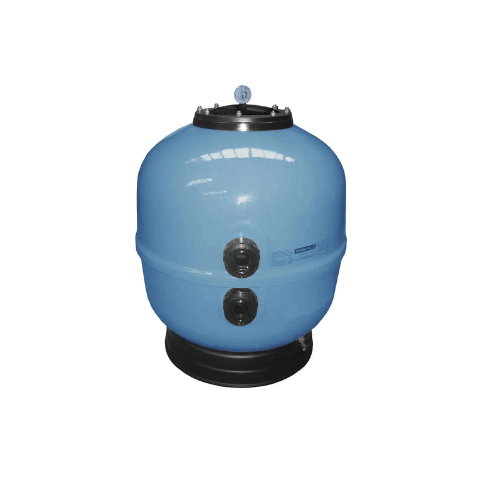 Astralpool - Ice Filtro de arena laminado azul para piscina + Válvula selectora 1½" lateral con enlaces a filtro - BricoandPool