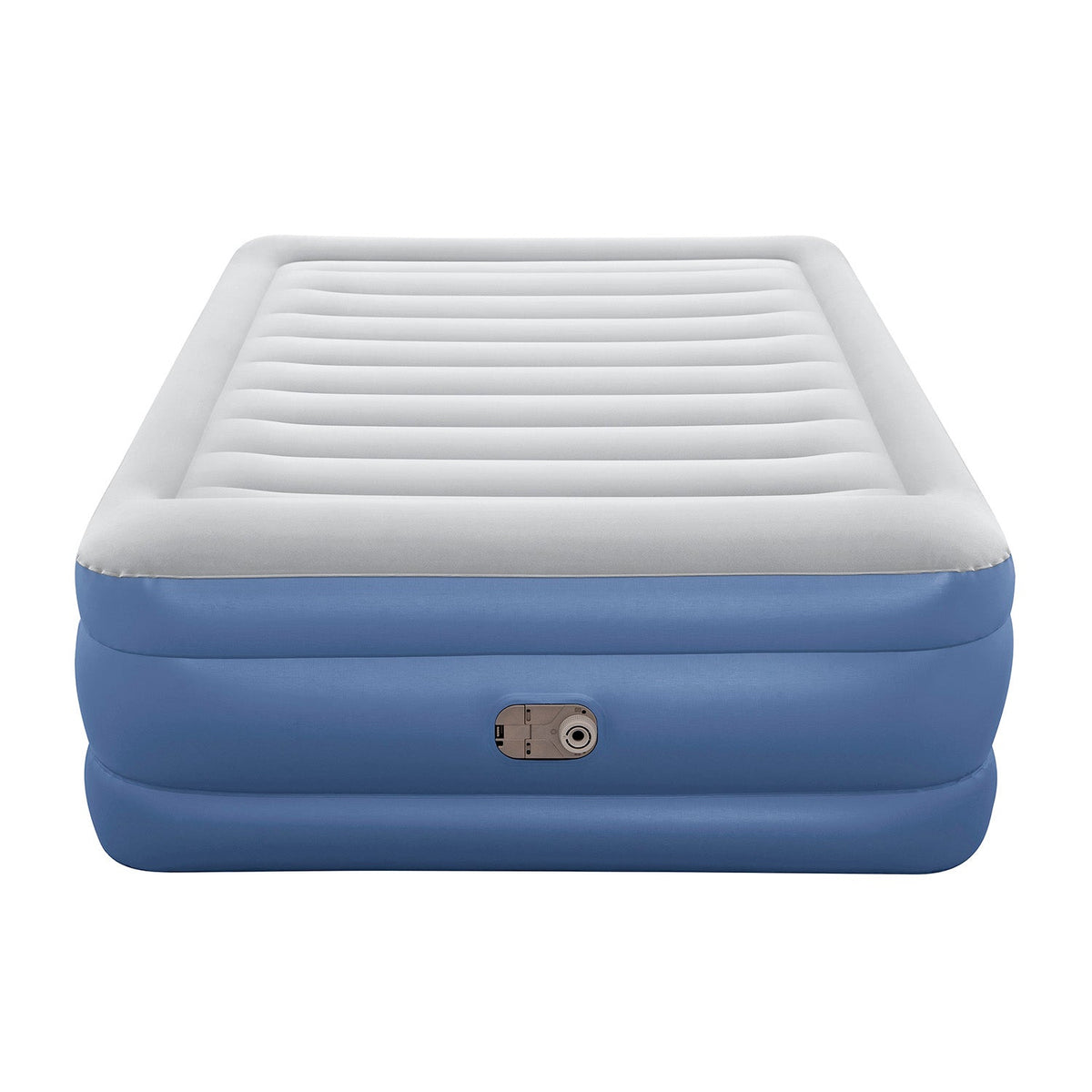 Bestway – Tritech luchtbed met ingebouwde pomp (203 × 152 × 61 cm) - BricoandPool