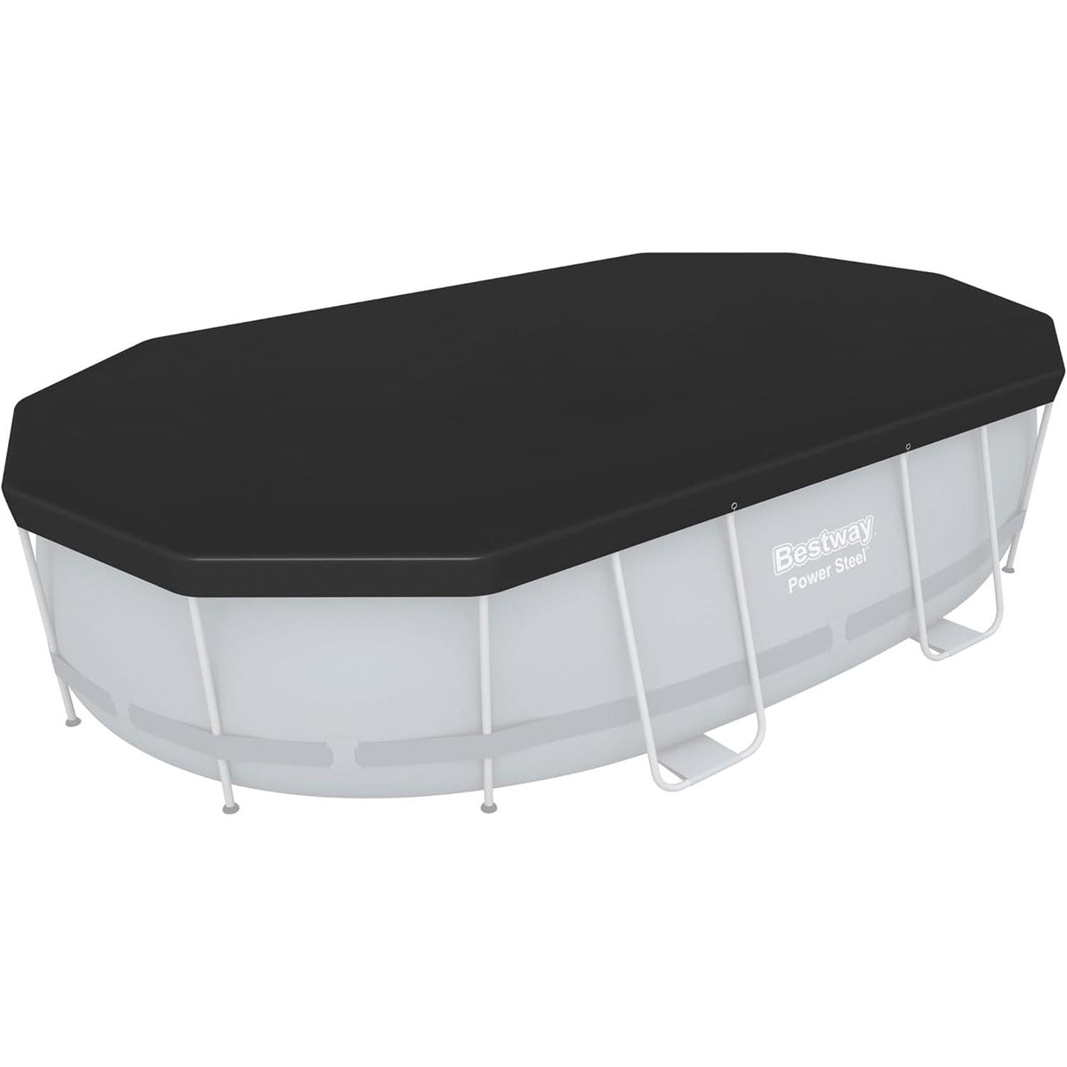 Bestway - Cobertor de invierno ovalado para piscina desmontable - BricoandPool