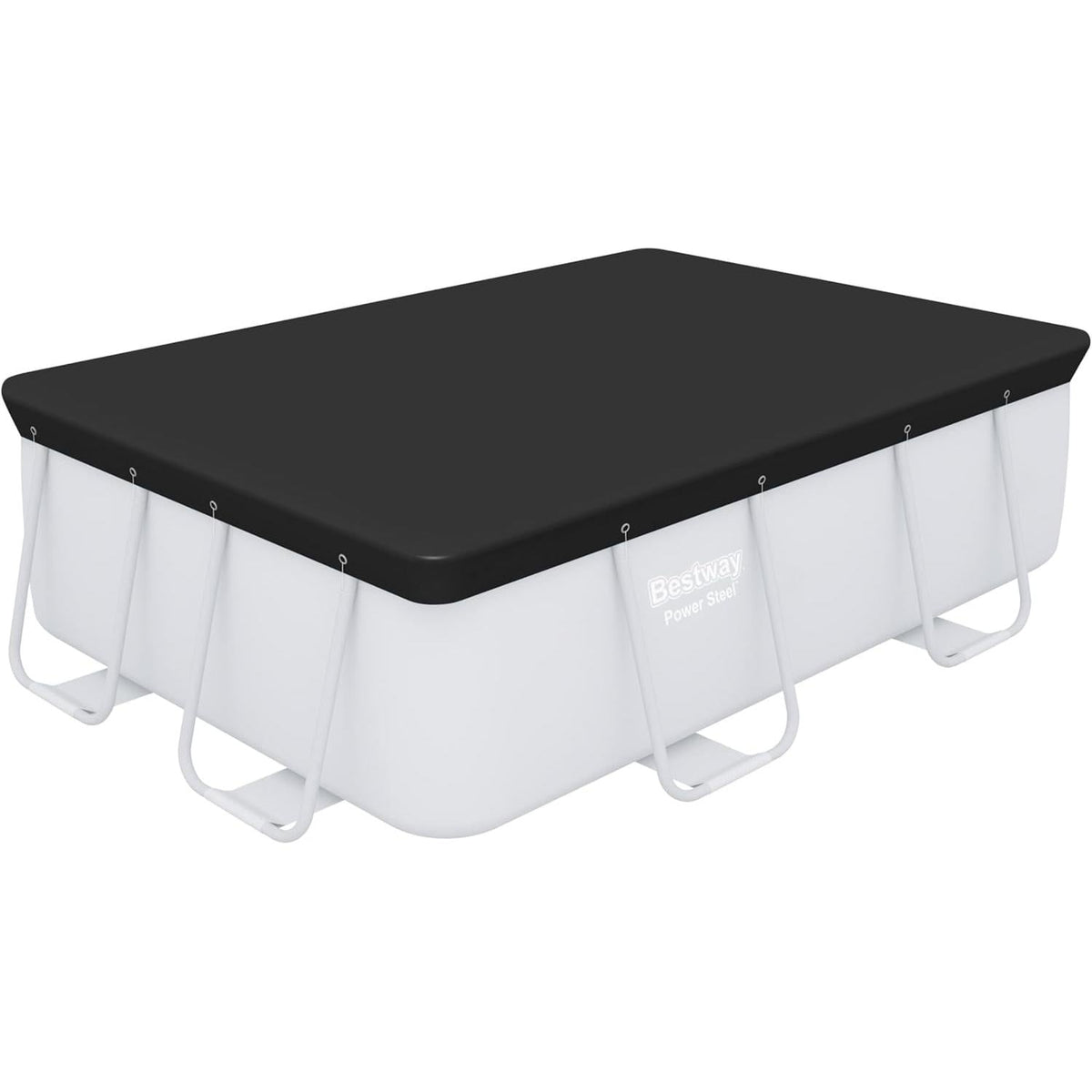 Bestway - Cobertor de invierno rectangular para piscina desmontable - BricoandPool